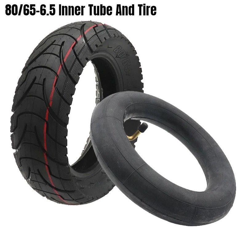 10 Inch 80/65-6 Tire &Tube 10×2.50 fit 255×80 & 10×3 Electric Scooter