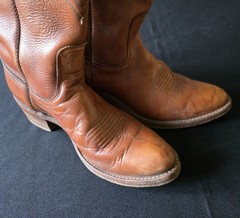 Dingo Men’s Western Boots Brown Leather US Size 8.5 Style 5132 MPN 49565