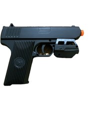 Set of 2 UKARMS M333AF Airsoft Pistols w/ Laser & Light Spring Powered Guns