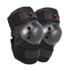 Eight Ball 14+ Pad Set 3pk – Black: Elbow, Knee, Wrist Protection for Cycling