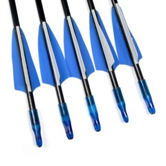 30/40LBS Archery Fiberglass Arrows Practice Target 31″ Bow Shoot Hunt archery