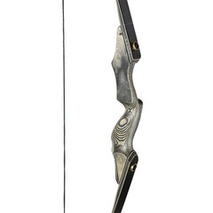 60″ Takedown Recurve Bow 25-50lbs Archery Hunting Bow Arrows Target Practice RH