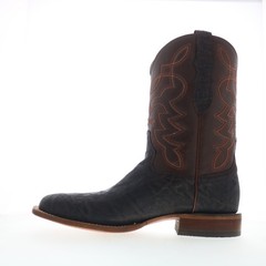 Tony Lama Maldor Square Toe Made In USA Mens Brown Narrow Boots