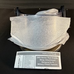 Paulson Paintball Face Shield DK5-X 0.25” Thick with Strap