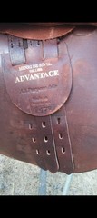 17″ Henri de Rivel Jump Saddle Medium Tree