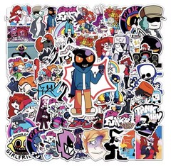 Friday Night Funkin Sticker Pack 50pcs FNF Vinyl Stickers Laptop FREE SHIPPING