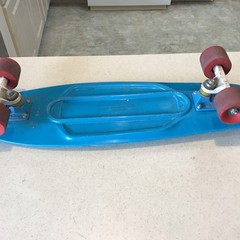 1975 United States Bicentennial Theme Skateboard , Penny And Google Deck Lot