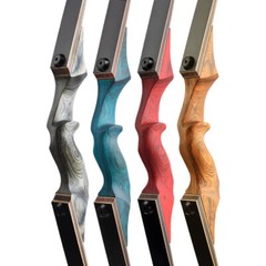 60″ Takedown Recurve Bow 20-60lbs Archery Wooden Riser Limbs Bow Hunting Target