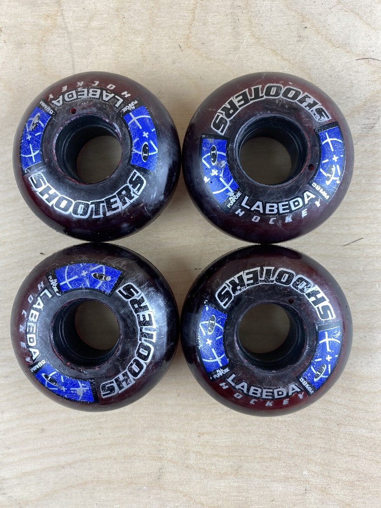Labeda Shooters 59mm All Purpose InLine Skate Wheels lot of 8 new