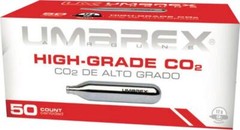 Umarex High-Grade CO2 Cartridges for Pellet Guns, BB Guns and Airsoft Guns 50-PC