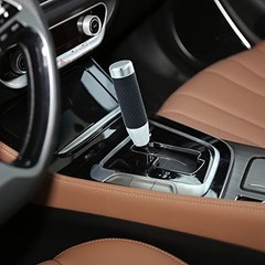 5″ Weighted Gear Shift Knob Aluminum Alloy Long Shift Stick Handle for Silver A
