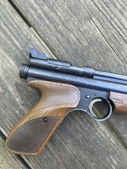 VTG Crosman 1377 .177 Cal Pellet /bb pump air pistol /metal breech -works gr