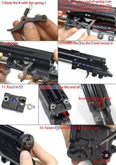 Very Powerful Slingshot Rifle Semi Automatic PIAOYU Updated Not assembled