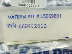 Lot 3 Pcs. Varian Kit 660892010 O-Ring 30 Days Warranty Fast Shipping!!!