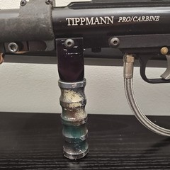 Tippmann Pro Carbine Paint Ball Marker With Vertical Adapter