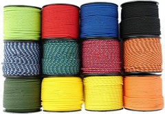 1/8in(3mm) 164ft Nylon Rope Solid Braided Cord 5 Stands Paracord Thin String …
