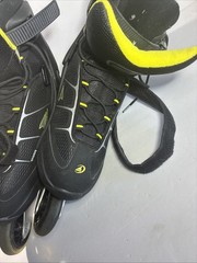 Rollerblade Macroblade 80 ALU Men’s Fitness Inline Skates – Black/Lime, Size 11