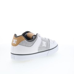 DC Pure 300660-XSWS Mens White Leather Skate Inspired Sneakers Shoes 9.5