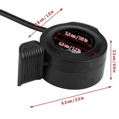 Universal 7/8″ 22mm Thumb Throttle for 24V 36V 48V E-Bike Electric Bike Scooters