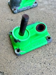 Vintage Gullwing Trucks Skateboard Trucks Phoenix Neon Green OG 80s Used