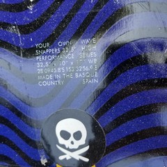 32.5″ WAVE SNAPPERS SURFSKATE Deck Only Basque Spain