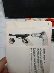 Vintage 1960s Hammerli Sparkler Mod RD 4.5/.177 CO2 Single Shot Air Pistol + Box