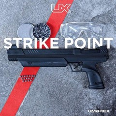 Umarex Strike Point Pump Pneumatic Pellet Air Gun w/ 250 Pellets, .177 / .22 Cal