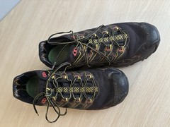 La Sportiva Ultra Raptor Trail Running Shoe Men Size 11 Black Yellow