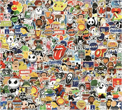 100PCS Random Vinyl Stickers Bulk Pack Waterproof Stickers Kids Teens & Adults