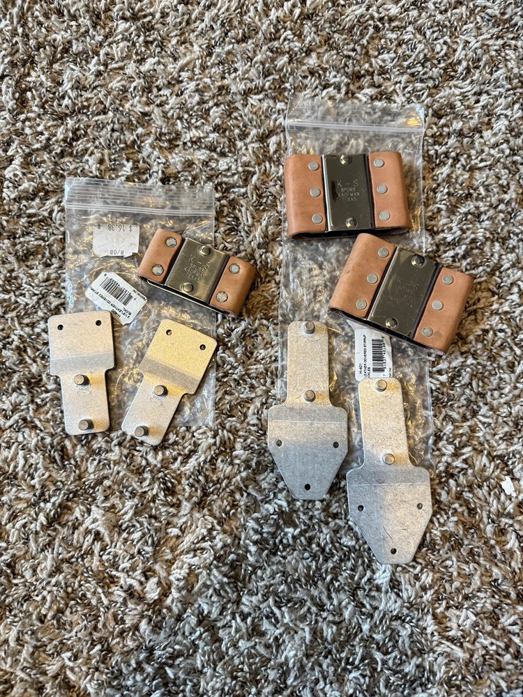 3 New Western Saddle Blevins Style Buckles Replacement or New build 2 1/2″ & 3″