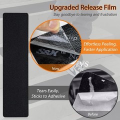 Black Anti-Slip Grip Tape, 12-Pack, 6” x 30” – Protect Surfaces, Enhance Safety