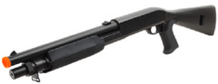 320 FPS Airsoft Gun Double Eagle DE M56A Pump Action Tri-Shot Spring Shotgun