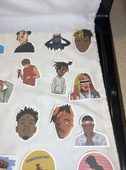 50PCS Popular Singers – Stickers For Laptop, Skateboard, Fridge