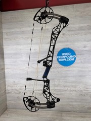 Used Mathews LIFT 29.5 28.5″ 60lb Black Riser/Granite Limbs Right Hand Bow w/ Ma