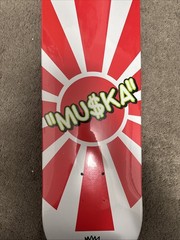 Chad Muska 2019 Rising Son Skateboard Deck Red/White