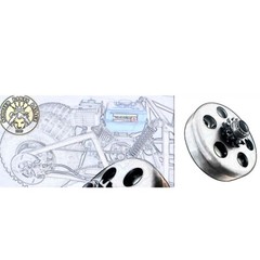 Go Kart Clutch 3/4 5/8 1 in Bore10T 11T 12T 14 Tooth For #35/40/41/420 chain-PRO
