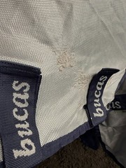 84” Bucas Buzz Off Full Neck Horse Fly Sheet w/Belly Protection – Used