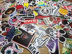 400 PCS Stickers Skateboard Sticker Graffiti Laptop Car Luggage Decals mix lot