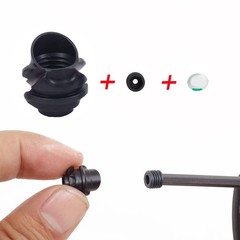 Sopoger Archery 37/45 Hooed Degree Peep Sight Kit 6x 8x Clarifier and 5 Size Ape