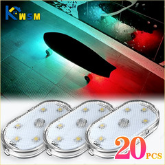 5PCS Rechargeable LED Skateboard Lights for Nighttime Glow and Decor