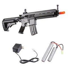 Double Eagle M804A1 614 Electric Airsoft Gun Full & Semi Auto FPS-350 Red Dot
