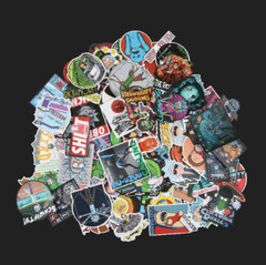 100pcs Rick and Morty Stickers Funny Cartoon Waterproof Stickers Vinly VSCO