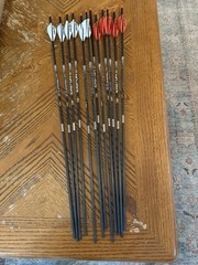 Easton 5.0 Match Grade Arrows 340 Custom Fletched