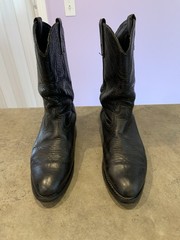 Dan Post Leather Cowboy Boots Men’s Sz 10 EW Black