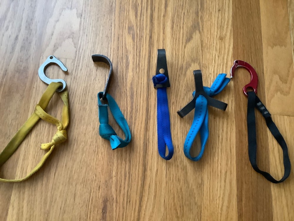 Leeper Aid Climbing Cam Hook talon hook Rock Climbing cliffhanger and fifi hook