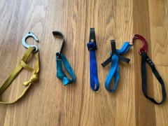Leeper Aid Climbing Cam Hook talon hook Rock Climbing cliffhanger and fifi hook