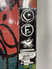 Foundation Skateboards Deck 8.25 Olive Green Smiley Graphic Sealed Raw Blank A31