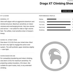 Scarpa Drago XT Climbing Shoe
