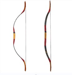 Archery Traditional Recurve Bow 15-50lb Mongolian Horse Bow Hunting Arrow Target