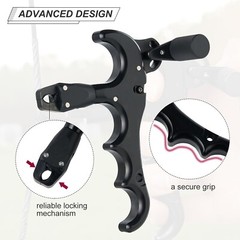 Archery Release Aid, 3/4 Finger Grip Thumb Trigger Caliper, Compound Bow Hunting